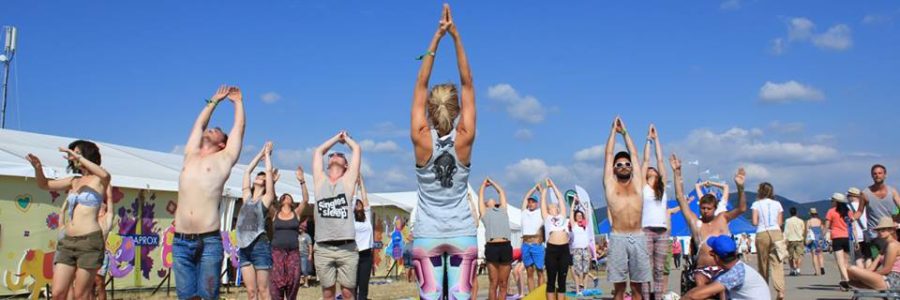 Joga na festivaloch